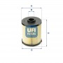 26.006.00 UFI Паливний фільтр