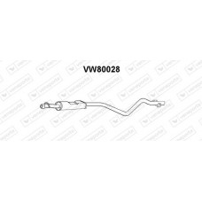VW80028 VENEPORTE Предглушник вихлопних газів