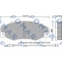 FO 546881 FOMAR Friction Комплект гальмівних колодок дисковий гальм