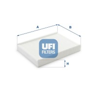53.233.00 UFI Фільтр повітря у внутрішньому просторі