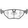 BPA0265.15 OPEN PARTS Комплект гальмівних колодок дисковий гальм
