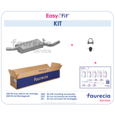 FS30010 Faurecia Глушник вихлопних газів кінцевий