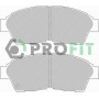 5000-0867 C PROFIT Комплект гальмівних колодок дисковий гальм