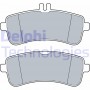 LP3542 DELPHI Комплект гальмівних колодок дисковий гальм
