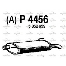 P4456 FENNO Глушник вихлопних газів кінцевий