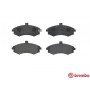 P 30 020 BREMBO Комплект гальмівних колодок дисковий гальм
