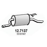 12.7137 ASSO Глушник вихлопних газів кінцевий