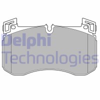 LP3728 DELPHI КомплеК т гальмівних колодок, дискове гальмо