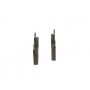 0 986 424 754 BOSCH Комплект гальмівних колодок дисковий гальм