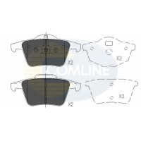 CBP06027 COMLINE КомплеК т гальмівних колодок, дискове гальмо