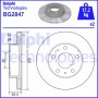 BG2847 DELPHI Гальмівний диск