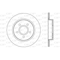 BDR2670.10 OPEN PARTS Гальмівний диск