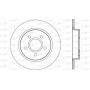 BDR2670.10 OPEN PARTS Гальмівний диск