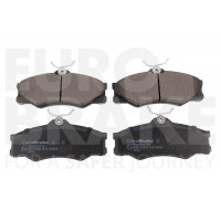 5502224718 EUROBRAKE Комплект гальмівних колодок дисковий гальм