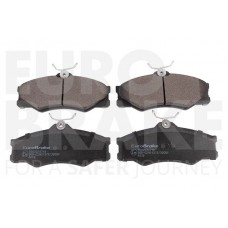 5502224718 EUROBRAKE Комплект гальмівних колодок дисковий гальм