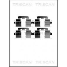 8105 231602 TRISCAN Комплектуючі колодки дискового гальма