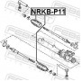NRKB-P11 FEBEST Пильник рульове управління