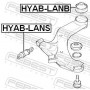 HYAB-LANS FEBEST Підвіска важіль незалежної підвіски колеса