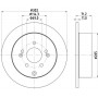 MDC2012 MINTEX Гальмівний диск
