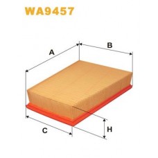 WA9457 WIX FILTERS Повітряний фільтр