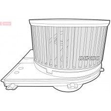 DEA02004 DENSO Вентилятор салону