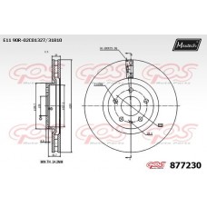 877230 MAXTECH Гальмівний диск