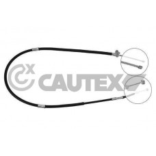 708006 CAUTEX Тросик, cтояночный тормоз