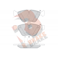 RB1159 R BRAKE Комплект гальмівних колодок дисковий гальм