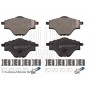 ADP154252 BLUE PRINT Комплект гальмівних колодок дисковий гальм