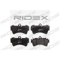 402B0156 RIDEX Комплект гальмівних колодок дисковий гальм