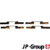 1163650610 JP GROUP Комплектуючі колодки дискового гальма