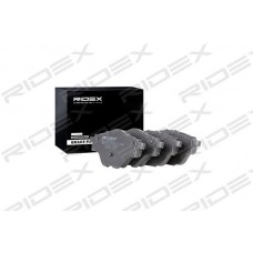402B0866 RIDEX Комплект гальмівних колодок дисковий гальм