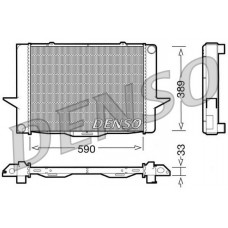 DRM33040 DENSO Радіатор охолодження двигуна