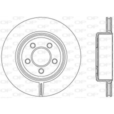 BDR2481.20 OPEN PARTS Гальмівний диск