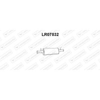 LR07032 VENEPORTE Предглушник вихлопних газів