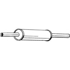 233-373 BOSAL Середній глушник вихлопних газів