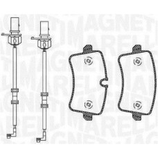 363916060674 MAGNETI MARELLI Комплект гальмівних колодок дисковий гальм