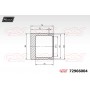 72966004 MAXTECH Поршень корпус скоби гальма