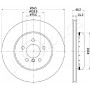 DP-0113 JAPANPARTS Гальмівний диск