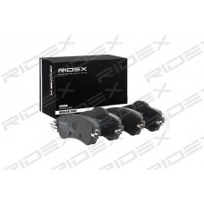 402B0887 RIDEX Комплект гальмівних колодок дисковий гальм