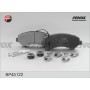 BP45122 FENOX Комплект гальмівних колодок дисковий гальм