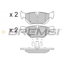 BP3194 BREMSI Комплект гальмівних колодок дисковий гальм