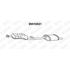 BW10021 VENEPORTE Глушник вихлопних газів кінцевий