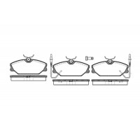 NB20920V02 NEW BLOX КомплеК т гальмівних колодок, дискове гальмо