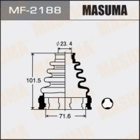 MF-2188 MASUMA Комплект пыльника, Привідний вал