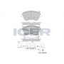 182108-203 ICER Комплект гальмівних колодок дисковий гальм
