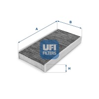 54.142.00 UFI Фільтр повітря у внутрішньому просторі