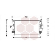 43004277 VAN WEZEL Интеркулер