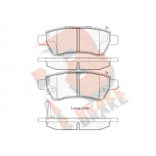 RB1934 R BRAKE КомплеК т гальмівних колодок, дискове гальмо