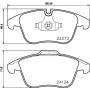 8DB 355 024-671 HELLA PAGID Комплект гальмівних колодок дисковий гальм